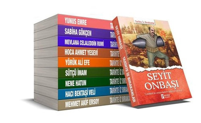 Tarihte İz Bırakanlar Seti - 10 Kitap Takım | Parola Yayınları