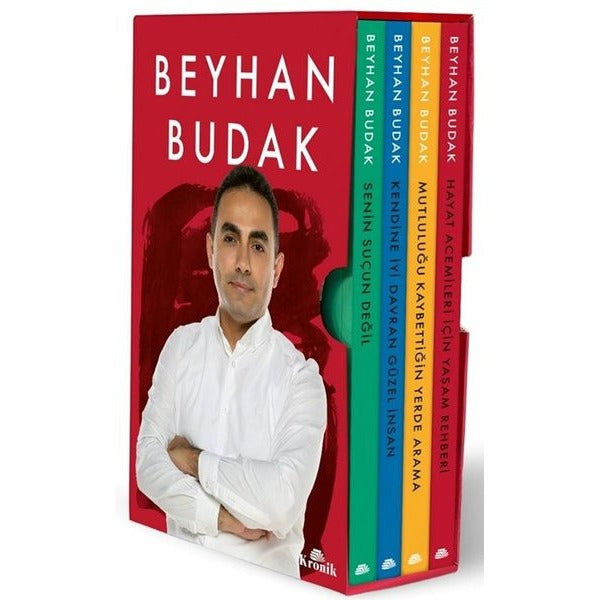 Beyhan Budak İmzalı Seti - 4 Kitap Takım | Kronik Kitap (İnce Kapak)