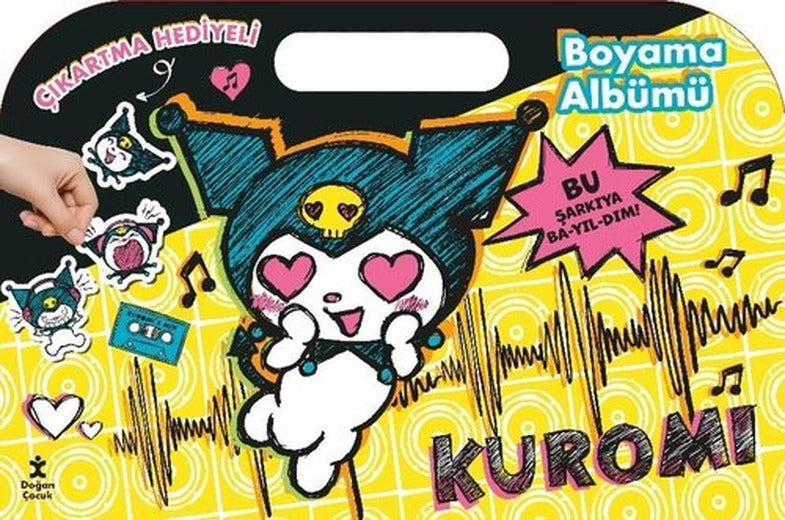 Kuromi - Çıkartma Hediyeli Boyama Albümü | Doğan Çocuk