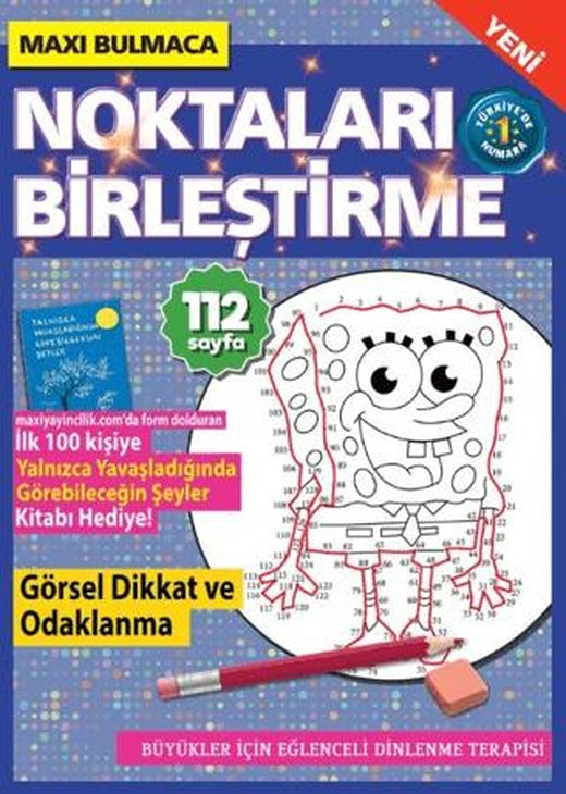 Maxi Bulmaca Noktaları Birleştirme 8 | Maxi Yayıncılık (Ciltsiz)