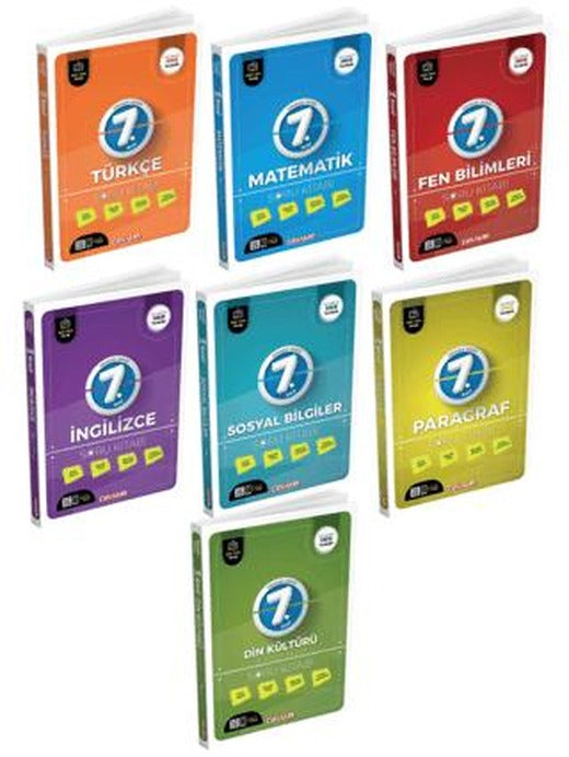 7. Sınıf Soru Bankası Seti (7 Kitap) | Dinamo Yayınları (Ciltsiz)