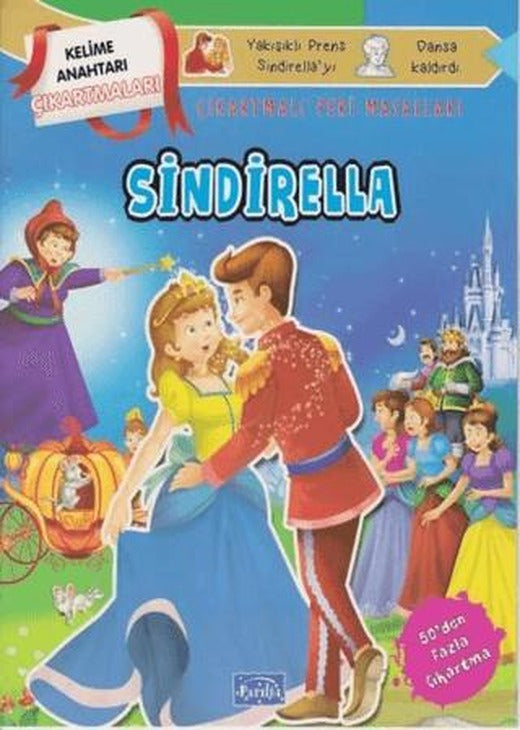 Sindirella - Çıkartmalı Peri Masalları | Parıltı Yayınları (Ciltsiz)