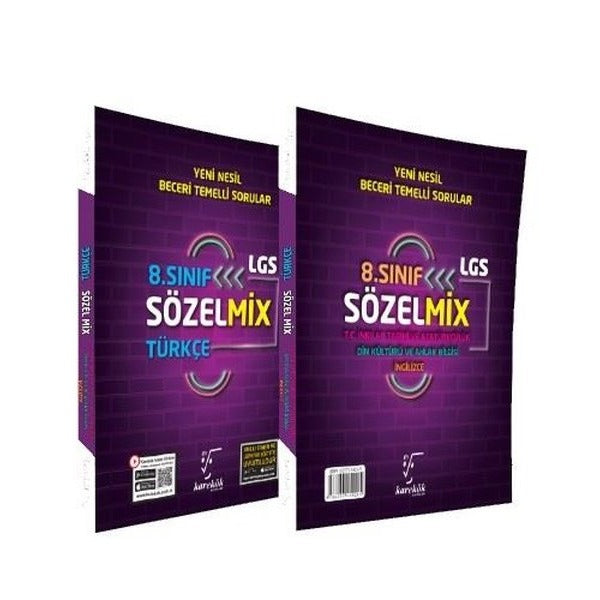 8.Sınıf LGS Sözel Mix | Karekök Eğitim Yayın (İnce Kapak)