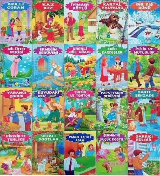 Kar Tanesi Hikayeler Dizisi 20 Kitap Takım