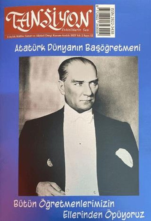 Tansiyon Aylık Kültür Sanat ve Aktüel Dergisi Sayı: 12 Kasım - Aralık 2023 | Dilkitap Yayınları (Ciltsiz)