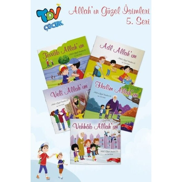Allah’ın Güzel İsimleri 5. Seri 5 Kitap Takım