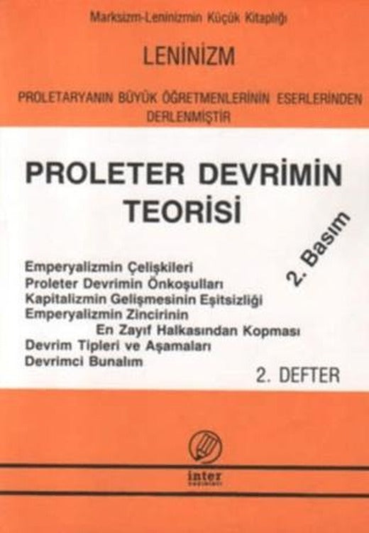 Proleter Devrimin Teorisi | İnter Yayınları (Ciltsiz)