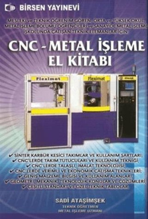 CNC - Metal İşleme El Kitabı | Birsen Yayınevi (Ciltsiz)