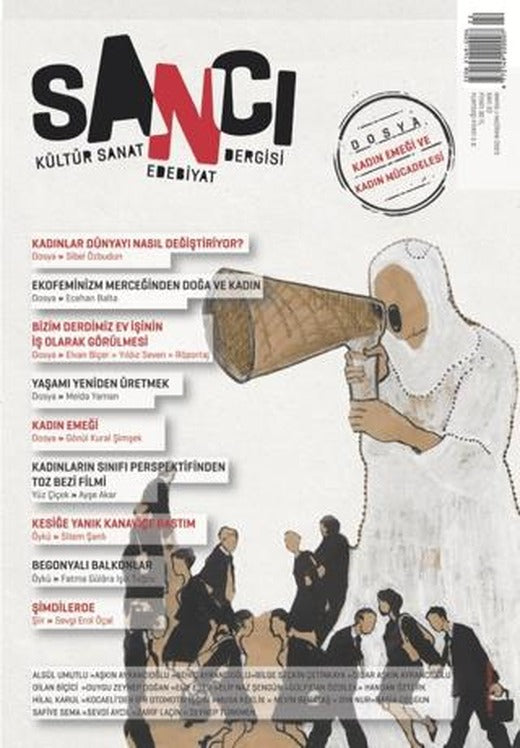 Sancı Kültür Sanat Edebiyat Dergisi Sayı: 22 Mayıs - Haziran 2023 | Sancı Yayınları (Ciltsiz)