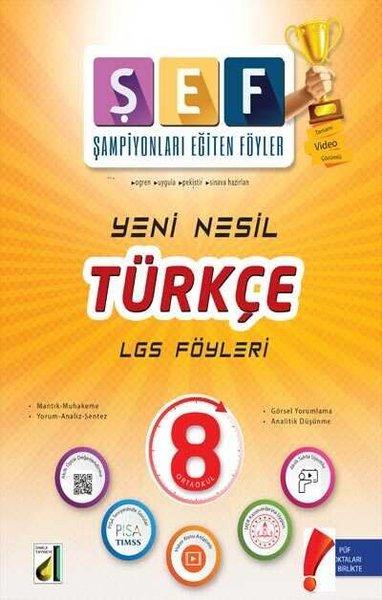 Yeni Nesil Türkçe 8. Sınıf LGS Föyleri | Damla Yayınevi (İnce Kapak)  - Resim 1