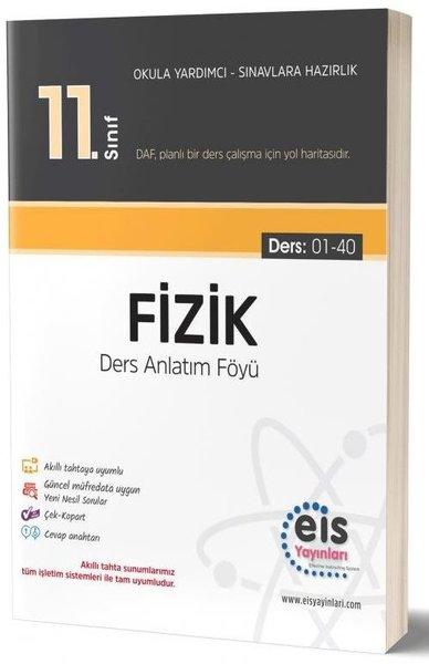 11.Sınıf Fizik Ders Anlatım Föyü | Eis Yayınları (İnce Kapak)  - Resim 1