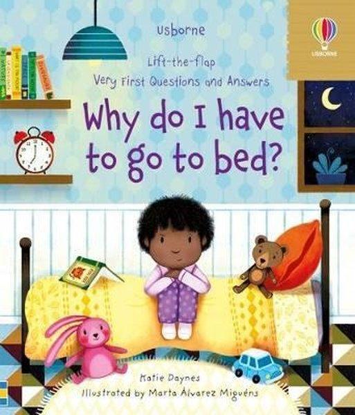 Very First Questions and Answers Why do I have to go to bed? | Usborne (Ciltli)  - Resim 1