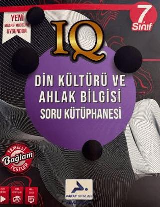7. Sınıf Din Kültürü ve Ahlak Bilgisi Soru Kütüphanesi | Paraf Yayınları (Ciltsiz)  - Resim 1