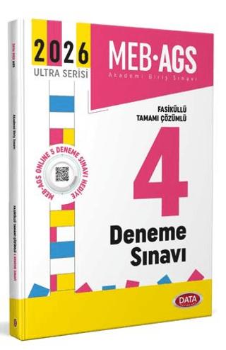 2026 AGS Fasiküllü Tamamı Çözümlü 4 Deneme Sınavı