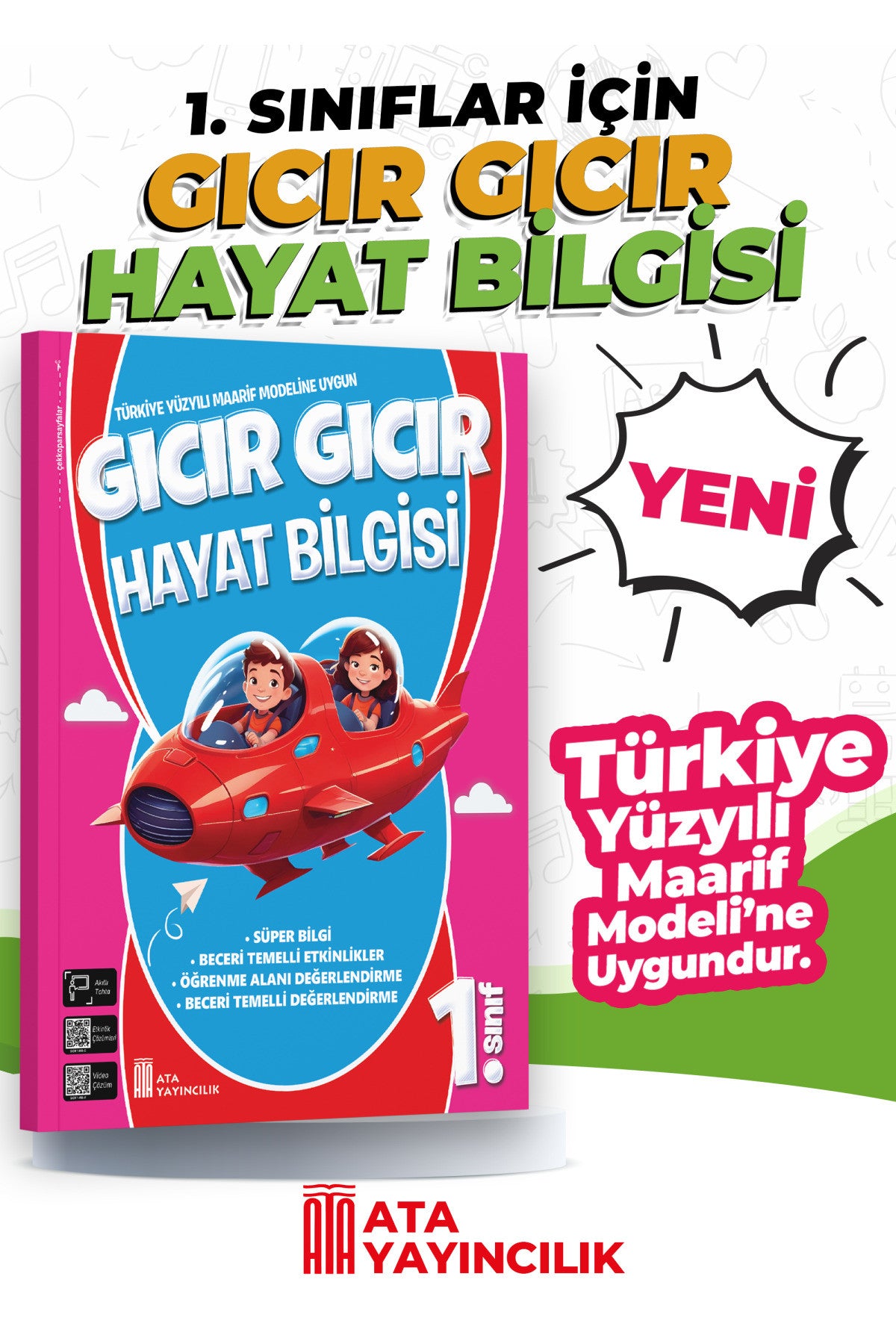 1. Sınıf Gıcır Gıcır Hayat Bilgisi - Komisyon kitap kapağı