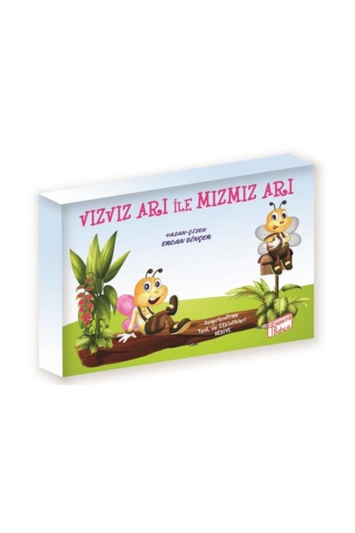 1. Sınıf Hikaye Kitabı 10 Kitap Vızvız Arı Ile Mızmız Arı - Ercan Dinçer kitap kapağı