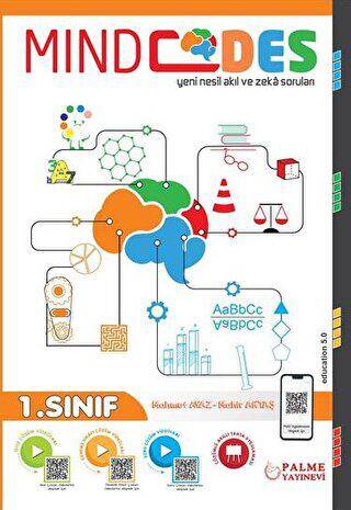 1. Sınıf Mınd Codes Nesil Akıl Ve Zeka Soruları - Mahir Aktaş kitap kapağı