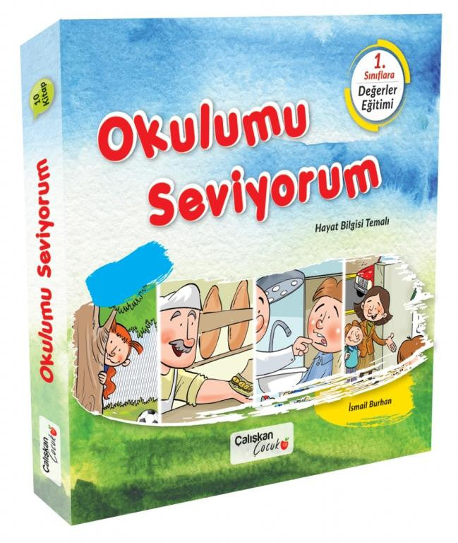 1. Sınıf Okulumu Seviyorum kitap kapağı