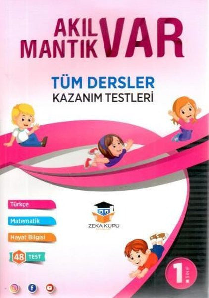 1. Sınıf Tüm Dersler Akıl Var Mantık Var Kazanım Testleri - Kolektif kitap kapağı