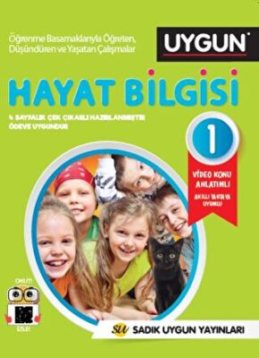 1.Sınıf Hayat Bilgisi Çalışma Kitabı - Kolektif kitap kapağı