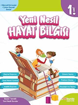 ONburda Yayınları 1. Sınıf Yeni Nesil Hayat Bilgisi - Kolektif kitap kapağı