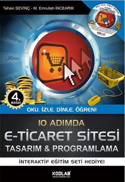 10 Adımda E-Ticaret - T. Sevinç kitap kapağı