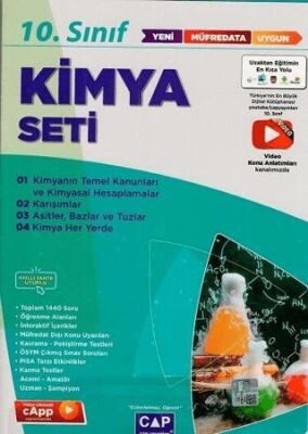 10. Sınıf Anadolu Lisesi Kimya Seti - Burhan Acarsoy kitap kapağı