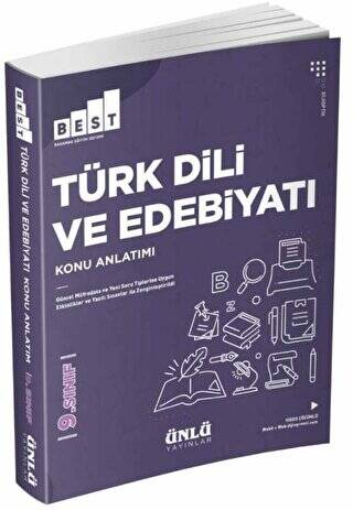 10.Sınıf Türk Dili Ve Edebiyatı Konu Anlatım - Ünlü Yayınları - Kolektif kitap kapağı