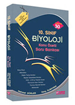 10. Sınıf Biyoloji Konu Özetli Soru Bankası - Kolektif kitap kapağı