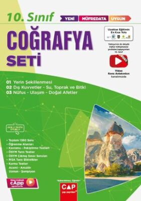 10. Sınıf Coğrafya Seti - Kolektif kitap kapağı