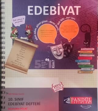10. Sınıf Edebiyat Defteri - Selahattin Polat kitap kapağı