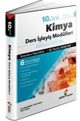 10. Sınıf Kimya Ders İşleyiş Modülleri - Kolektif kitap kapağı