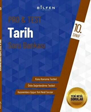 10.Sınıf Pro&Test Tarih Soru Bankası - Kolektif kitap kapağı