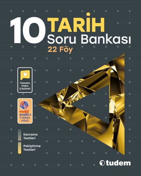 10. Sınıf Tarih Soru Bankası (22 Föy) - Kolektif kitap kapağı