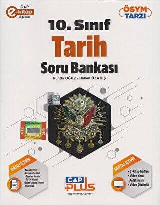10. Sınıf Tarih Soru Bankası - Funda Oğuz kitap kapağı