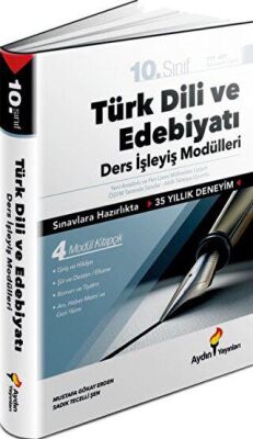 10. Sınıf Aydın Türk Dili ve Edebiyatı Ders İşleyiş Modülleri - Kolektif kitap kapağı