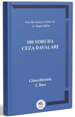 100 Soruda Ceza Davaları - Erdener Yurtcan kitap kapağı