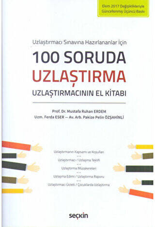 100 Soruda Uzlaştırma - Mustafa Ruhan Erdem kitap kapağı