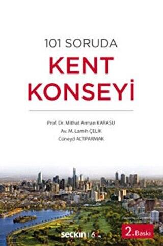 101 Soruda Kent Konseyi - Mithat Arman Karasu kitap kapağı