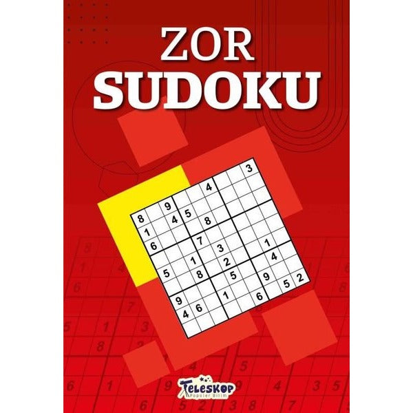 Zor Sudoku | Teleskop Popüler Bilim (İnce Kapak)