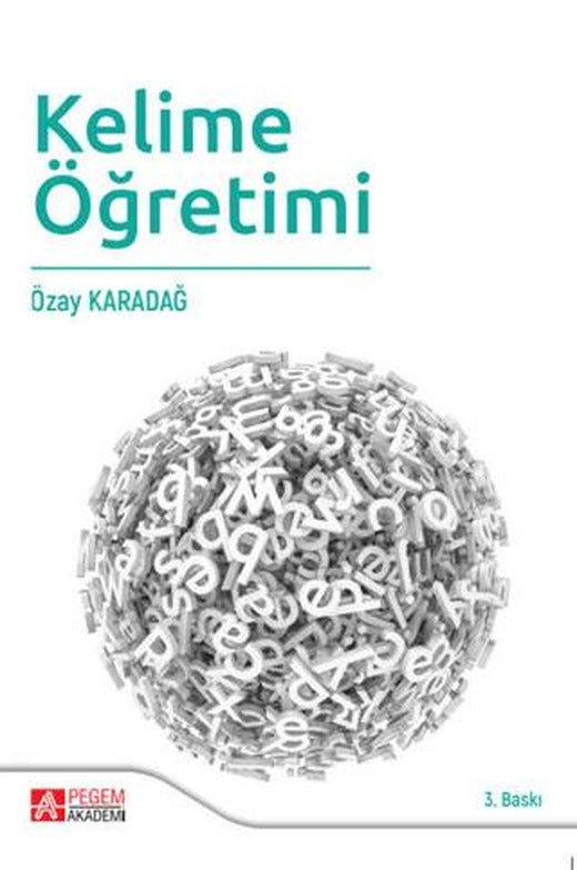 Kelime Öğretimi | Pegem Akademi Yayıncılık (Ciltsiz)