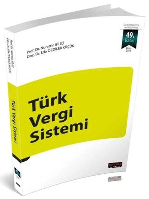 2025 Türk Vergi Sistemi | Savaş Yayınevi (Ciltsiz)