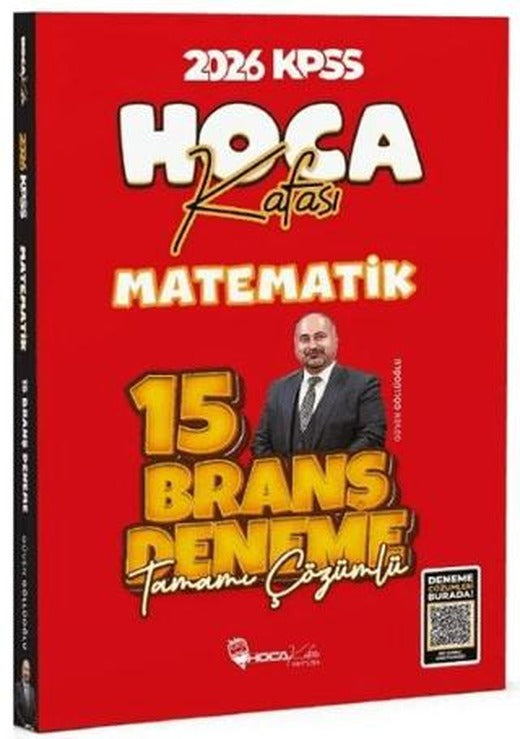 2026 KPSS Matematik 15 Deneme Çözümlü | Hoca Kafası Yayınları (Ciltsiz)