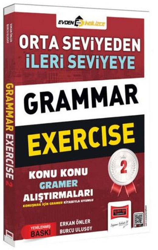 Orta Seviyeden İleri Seviyeye Grammer Exercise 2 Konu Konu Gramer Alıştırmaları | Yargı Yayınevi (Ciltsiz)