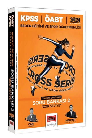 2024 ÖABT Beden Eğitimi ve Spor Öğretmenliği Cross Serisi "Zor Seviye" Soru Bankası 2 | Yargı Yayınevi (Ciltsiz)  - Resim 1