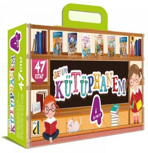 Benim Kütüphanem 4 (47 Kitap Takım) | Damla Yayınevi (Ciltsiz)