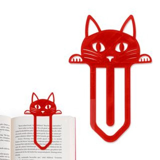 Kitap Ayracı Pisicik Kırmızı