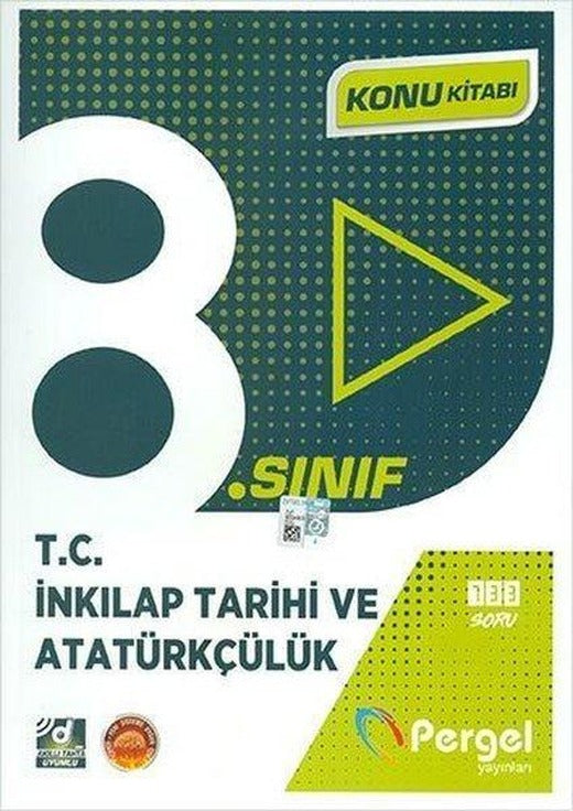 8.Sınıf T.C. İnkılap Tarihi ve Atatürkçülük Konu Kitabı | Pergel (İnce Kapak)