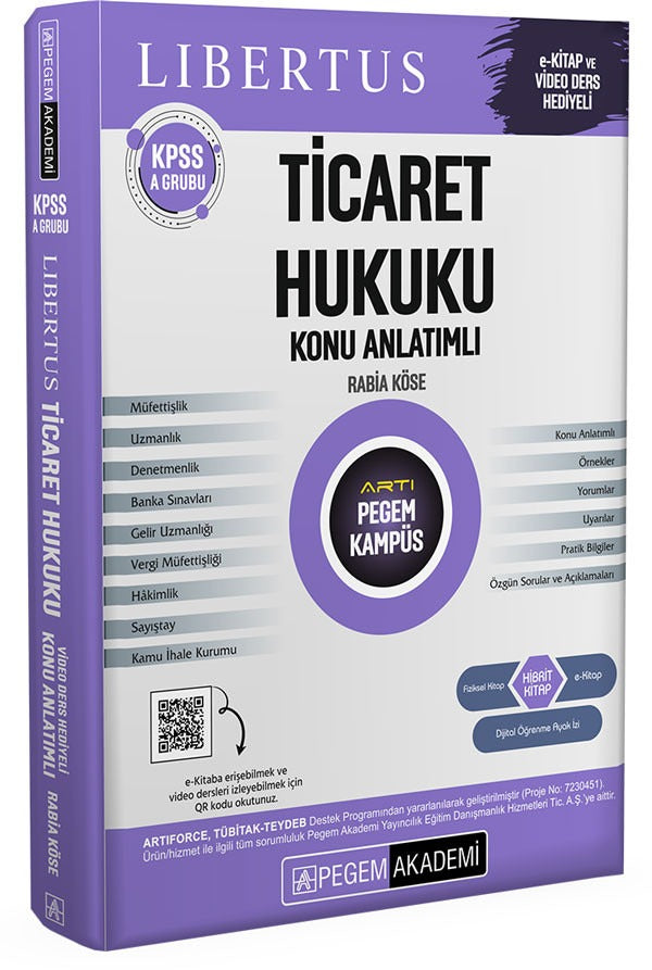 KPSS A Grubu Libertus Ticaret Hukuku Konu Anlatımlı