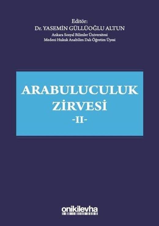 Arabuluculuk Zirvesi - 2 | On İki Levha Yayıncılık (İnce Kapak)